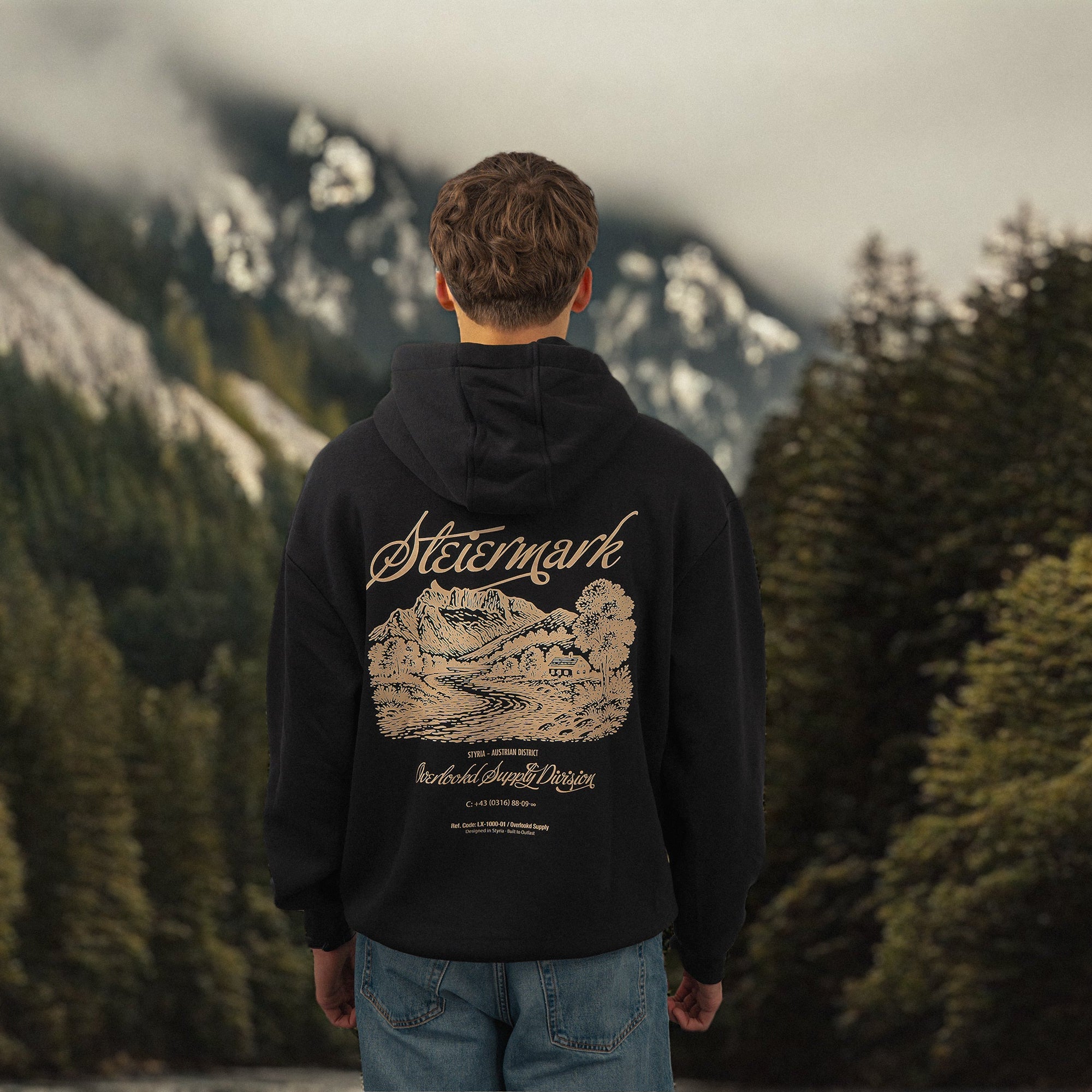 Steiermark - Boxcut Hoodie Unisex