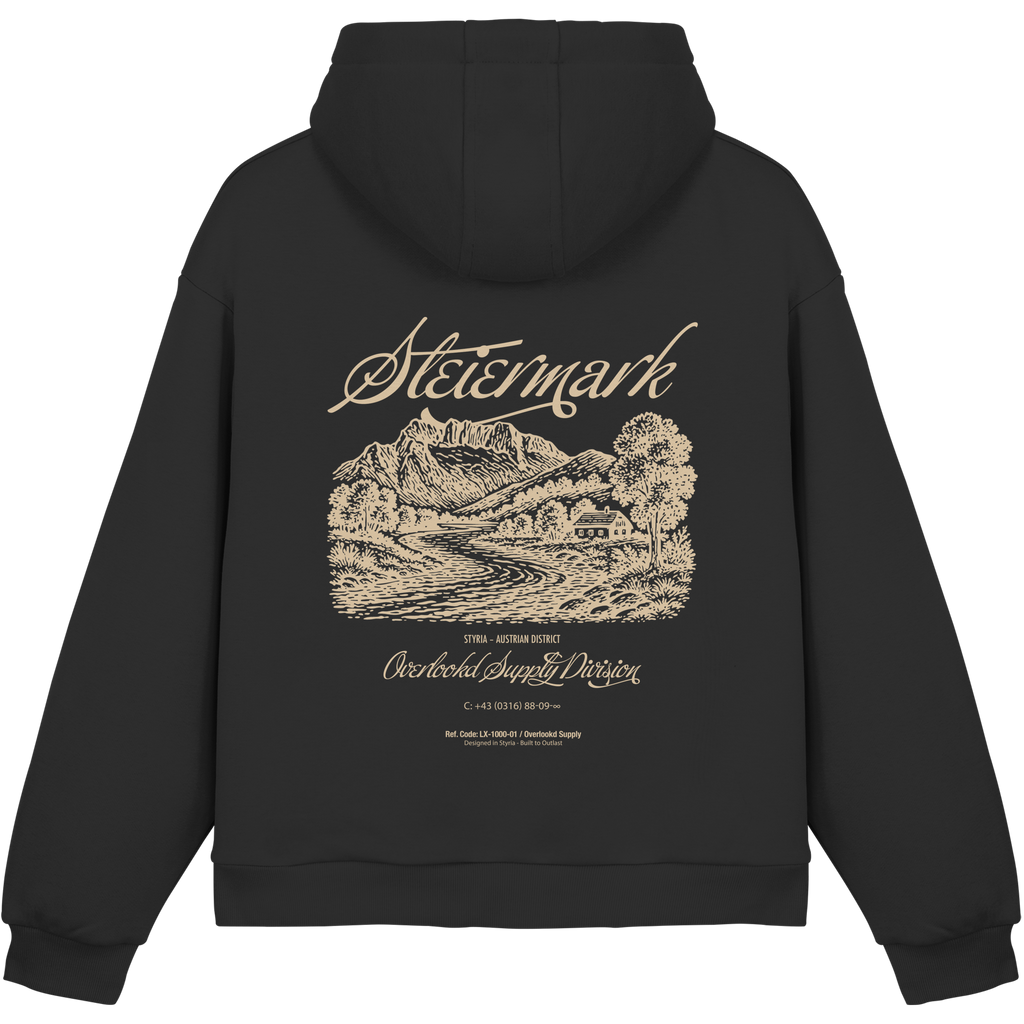 Steiermark - Boxcut Hoodie Unisex